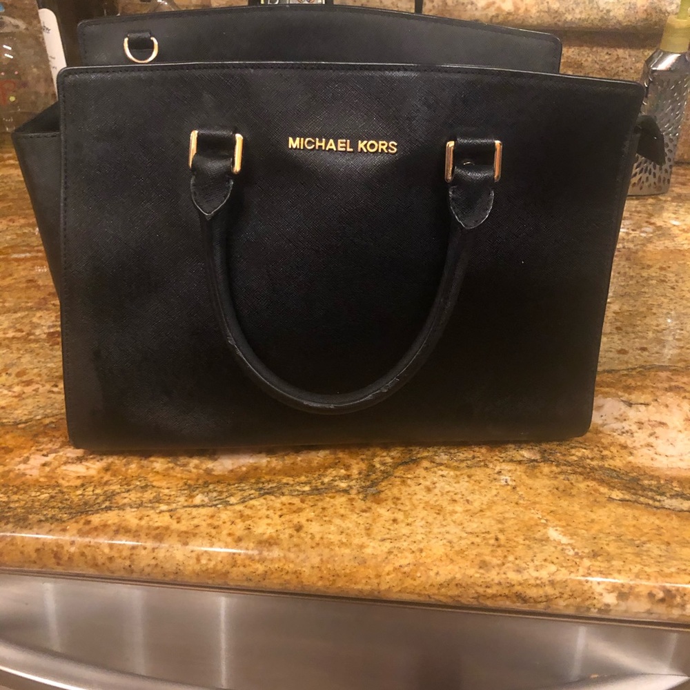 Michael Kors black purse